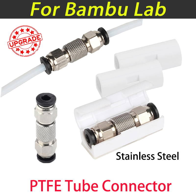 Ptfe Tape Thread - อัพเกรดข้อต่อท่อ PTFE สแตนเลสสำหรับเครื่องพิมพ์สามมิติ Bambu Lab X1