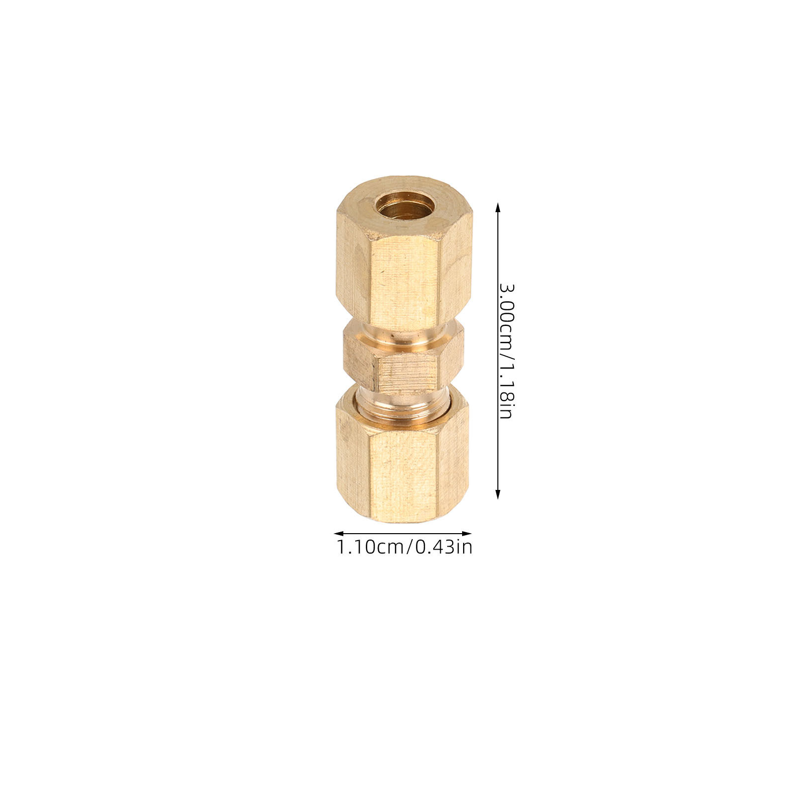 10 ชิ้น ข้อต่อสายเบรกทองเหลือง - Compression Fitting Brass บทวิจารณ์และราคา