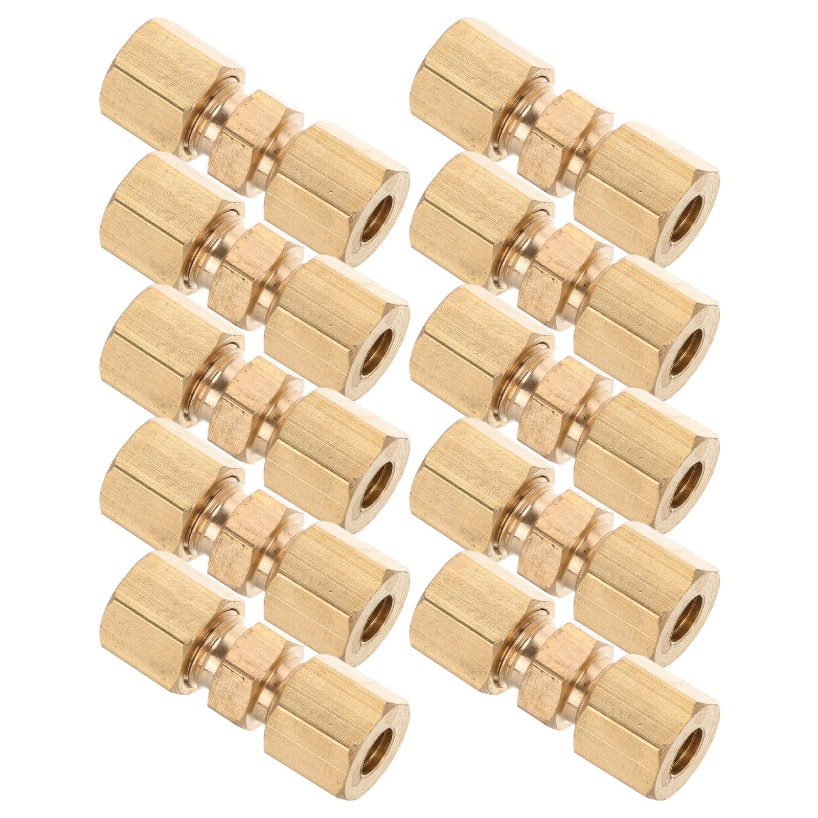 10 ชิ้น ข้อต่อสายเบรกทองเหลือง - Compression Fitting Brass บทวิจารณ์และราคา