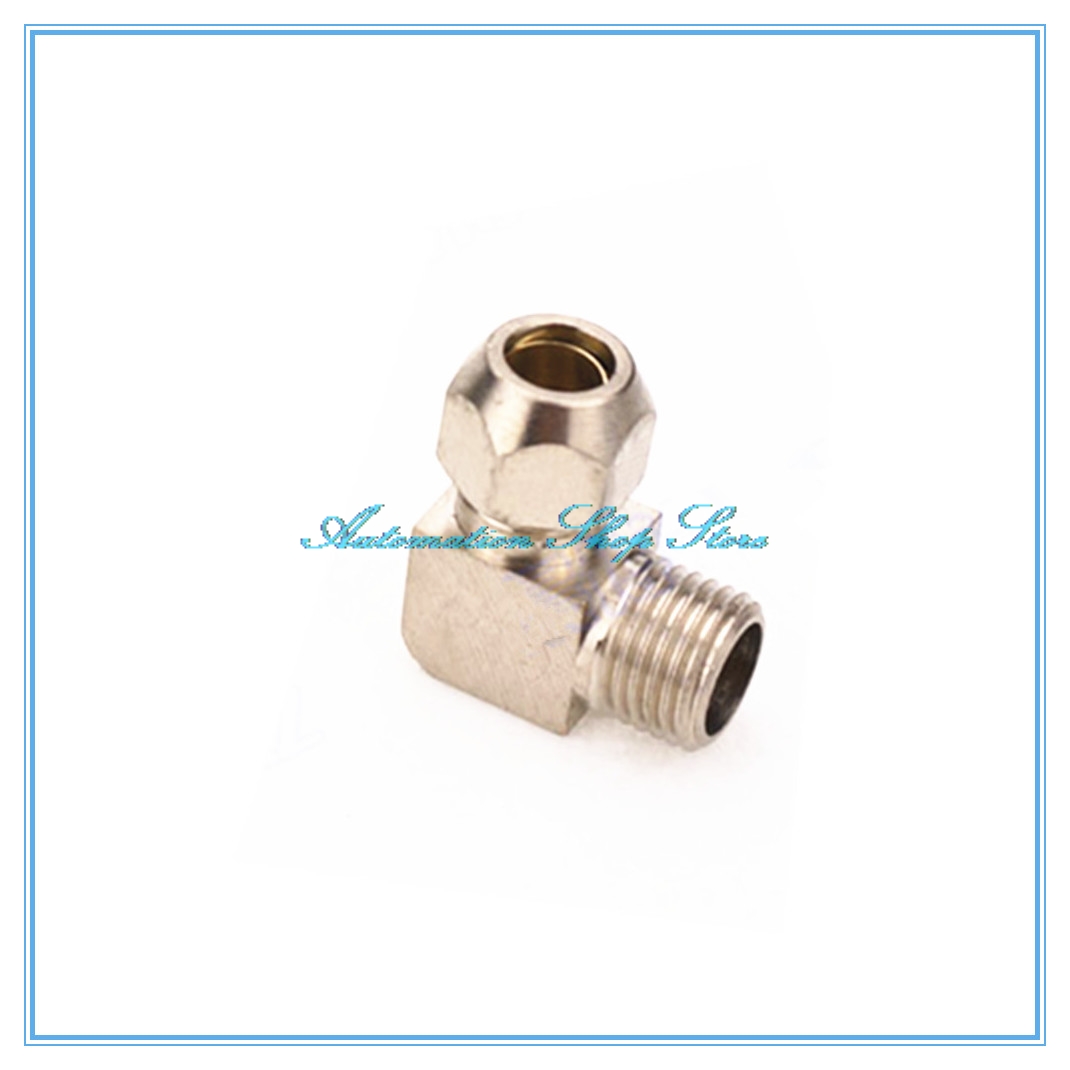 อุปกรณ์นิวเมติกชายกระทู้ข้อศอก - Compression Fitting Brass บทวิจารณ์และราคา