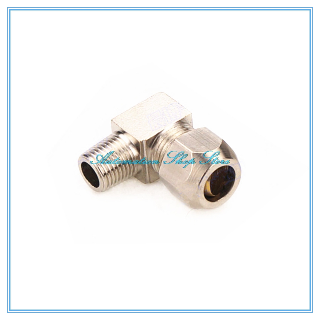 อุปกรณ์นิวเมติกชายกระทู้ข้อศอก - Compression Fitting Brass บทวิจารณ์และราคา