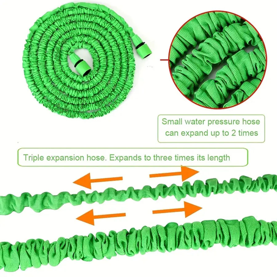 25FT-200FT สายยางมหัศจรรย์ที่ข - Flexible Hose Braided บทวิจารณ์และราคา